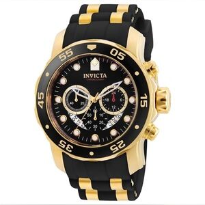 Invicta Pro Diver SCUBA Men's Watch - 48mm, Gold, Black (6981)